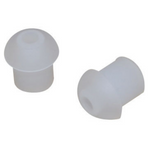 Economy Range Mushroom Eartips For Acoustic Tube Earpieces - Pack Of 2.