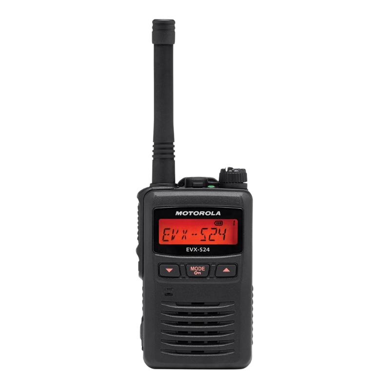 Black Motorola EVX-S24