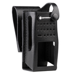 Motorola PMLN5865A Hard Leather Carry Case With 3" Swivel Belt Loop.