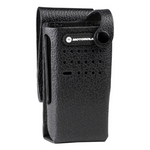 Motorola PMLN5866A Hard Leather Carry Case With 3" Swivel Belt Loop.