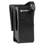 Motorola PMLN5868A Hard Leather Carry Case With 2.5" Swivel Belt Loop.