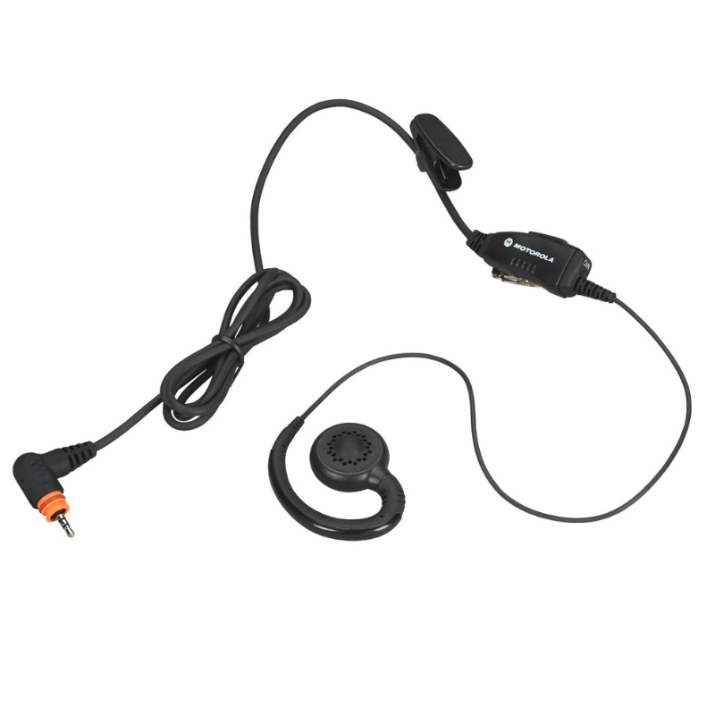 Motorola PMLN7189A Swivel Earpiece With In-line Mic and PTT.