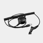 Economy Range Motorola DP4000 Series Flex Cable With Push To Talk Button.