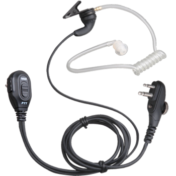 Hytera PD400 PD500 Series Earpiece with Acoustic Tube and In-line PTT