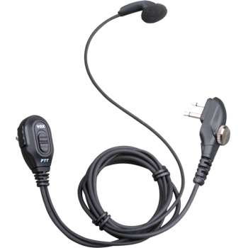 Hytera ESM12 Earbud with In-line PTT and Volume Control