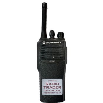 Refurbished Motorola CP040 UHF 4 Channel Two Way Handheld Radio
