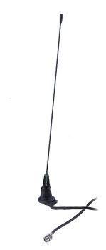 Panel Mount Aerial With Straight Whip & Plug