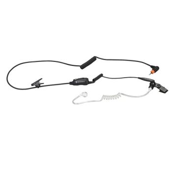 SL1600 SL2600 Surveillance Earpiece With Mic and PTT Combinded (Black)