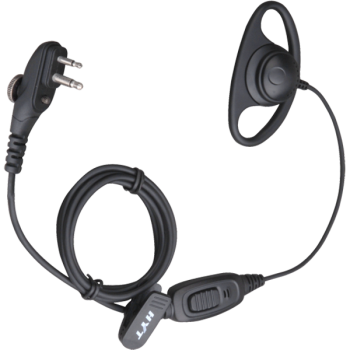 Hytera EHM15-A D-Style Earpiece With In-line PTT and Mic
