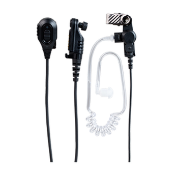 Hytera Black Earpiece with Acoustic Tube