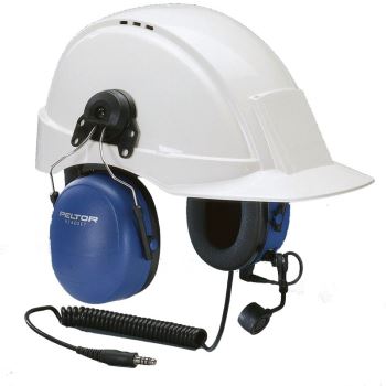 Peltor ATEX Heavy Duty Headset with Helmet Attachment and Boom Microphone