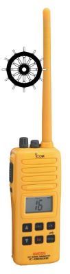 Icom IC-GM1600E GMDSS survival craft VHF handheld radio
