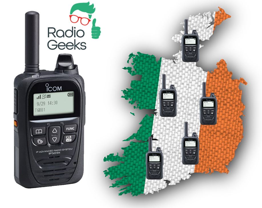 Push To Talk Over Cellular Network Radio (PoC) Covering Ireland.
