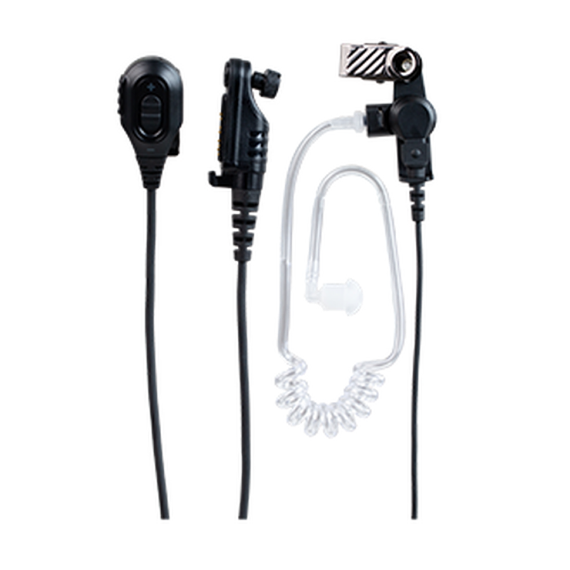 Hytera EAN24-P Black Earpiece with Acoustic Tube.