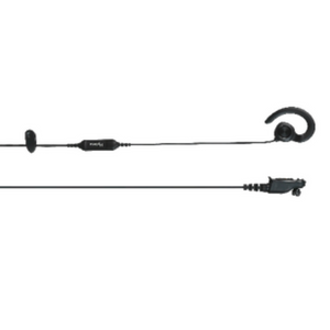 Hytera EHN35L-P C-type ear piece for left ear.