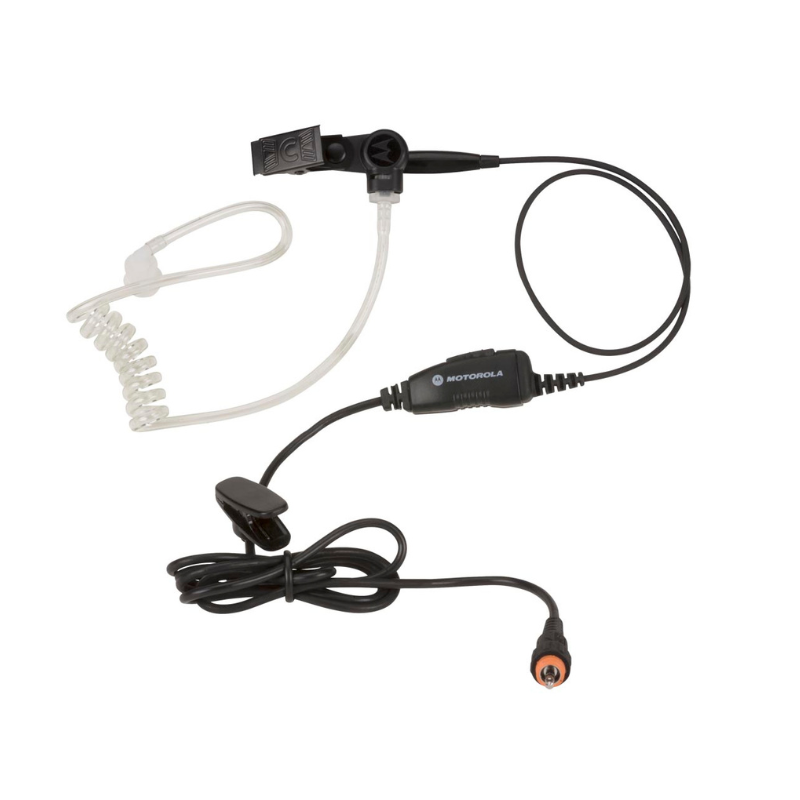 Motorola HKLN4603A CLP Single Pin Surveillance Kit With PTT.