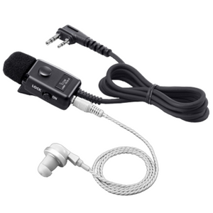 Icom HM-153LS Earphone Microphone.
