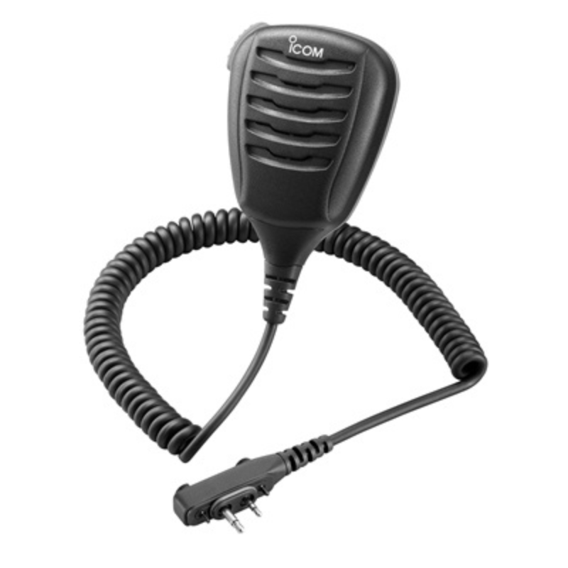 Icom HM-168LWP Waterproof Speaker Microphone.