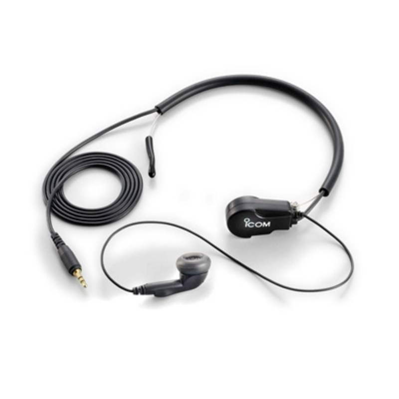 Icom HS-97 Earphones with Throat-Mic.