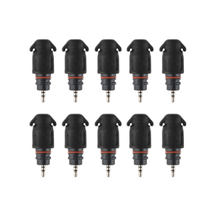 Motorola NNTN8737A Commercial Earbud Headset 3.5mm Adapter - Multipack (10).