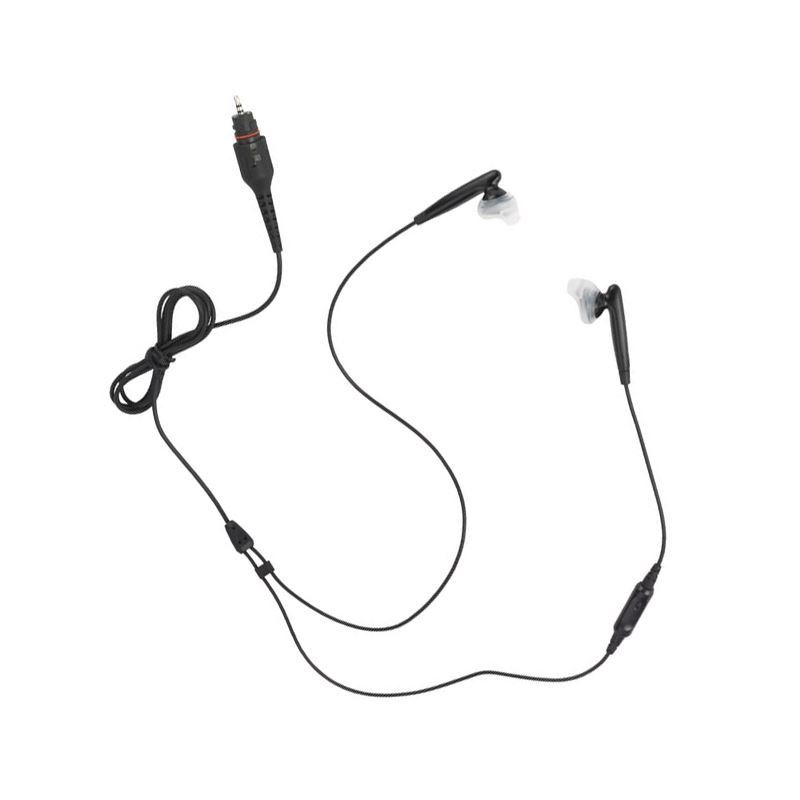 Motorola NNTN8747A Black Wireless Overt Audio Kit For Fast PTT.