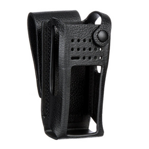 Motorola PMLN5840A Hard Leather Display Case With 3-Inch Swivel Belt Loop.