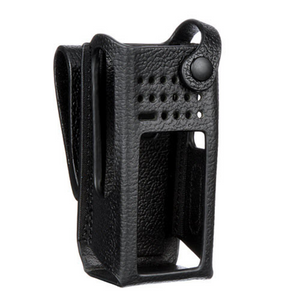 Motorola PMLN5842A Hard Leather Non Display Case With 2.5 Inch Swivel Belt Loop.