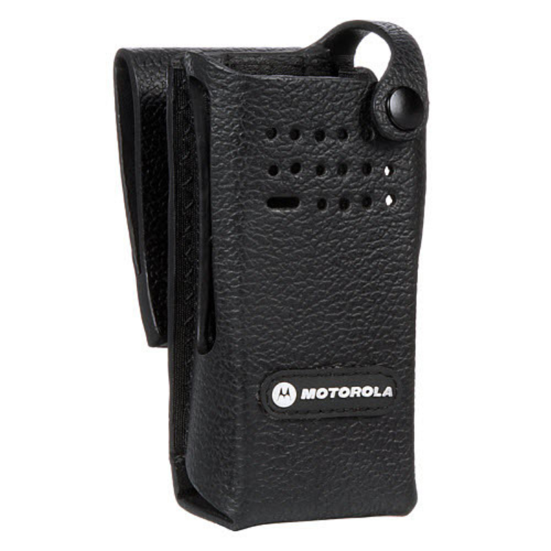 Motorola PMLN5843A Hard Leather Non Display Carry Case With 2.5 Inch Swivel Belt Loop.