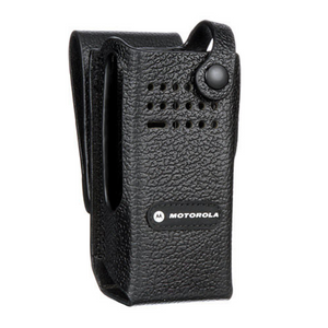 Motorola PMLN5846A Hard Leather Non Display Carry Case With 3 Inch Belt Loop).