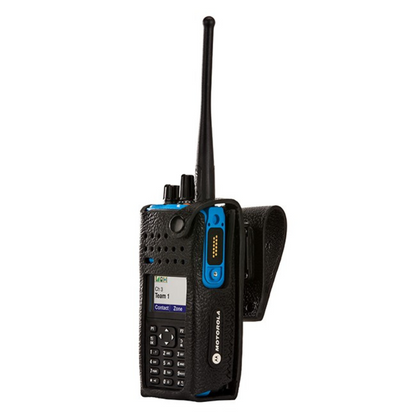 Motorola PMLN6086A ATEX Hard Leather Carry Case With Swivel Belt Loop (Non Display Radio).