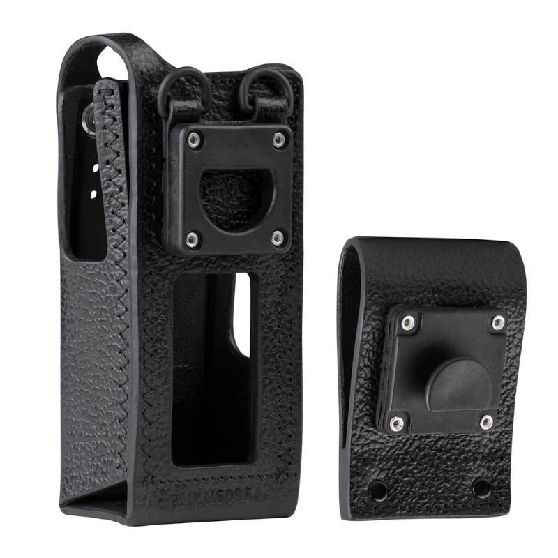 Motorola PMLN6086A ATEX Hard Leather Carry Case With Swivel Belt Loop (Non Display Radio).