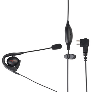 Motorola PMLN6537A MagOne Earset With Boom Microphone and In-Line PTT/ VOX Switch.