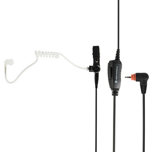 Motorola PMLN7158A Surveillance Earpiece With Mic and PTT Combined (Black).