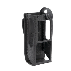 Motorola PMLN8299A Hard Leather Carry Case, 3" Swivel Belt Loop, Display.