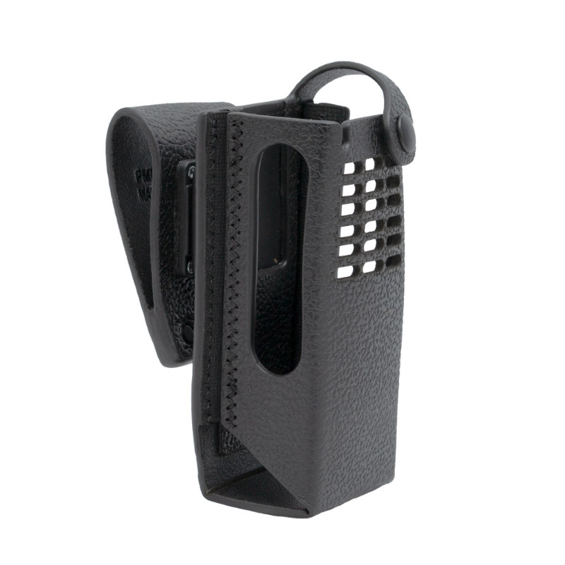 Motorola PMLN8302A Hard Leather Carry Case, 3" Swivel Belt Loop, Non Display.