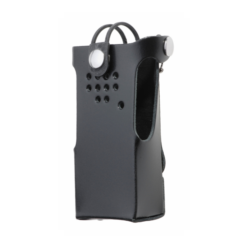 Economy Range Hard Leather Case with D-Rings and Belt Loop, DP2400.