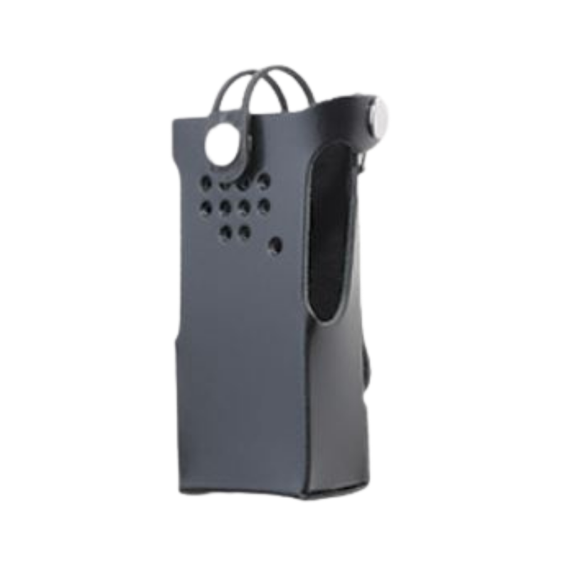 Economy Range Hard Leather Case with D-Rings and Belt Loop, DP3441.