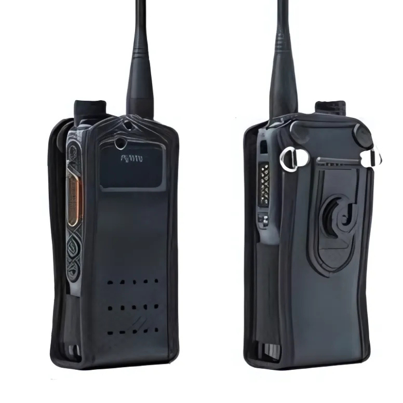 Economy Range Soft Leather Case with D-Rings and Klick Fast Stud Connector, HP605.