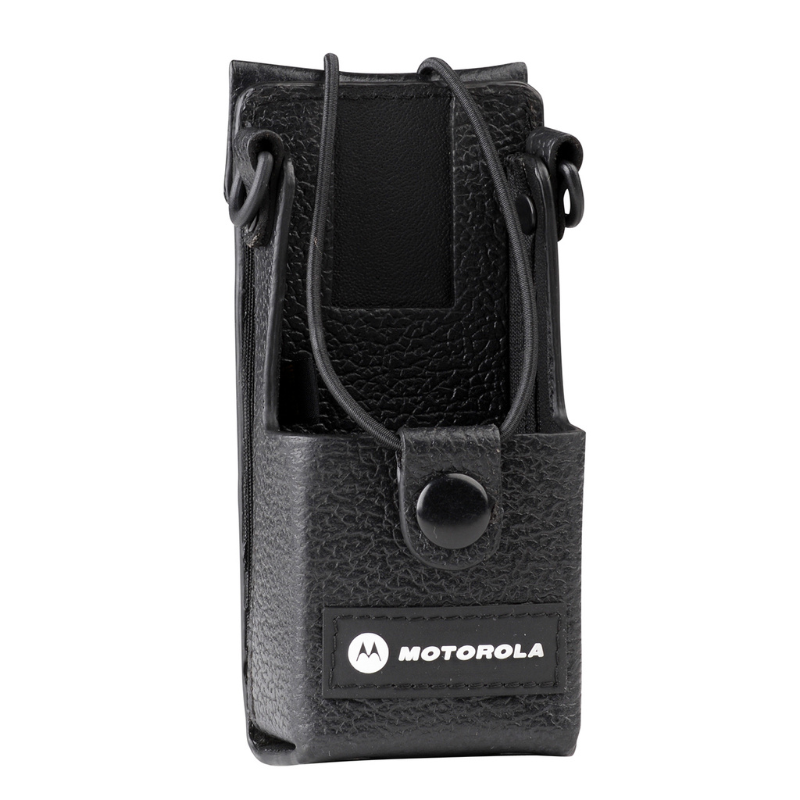Motorola RLN5383A Hard Leather Carry Case with Belt Loop.