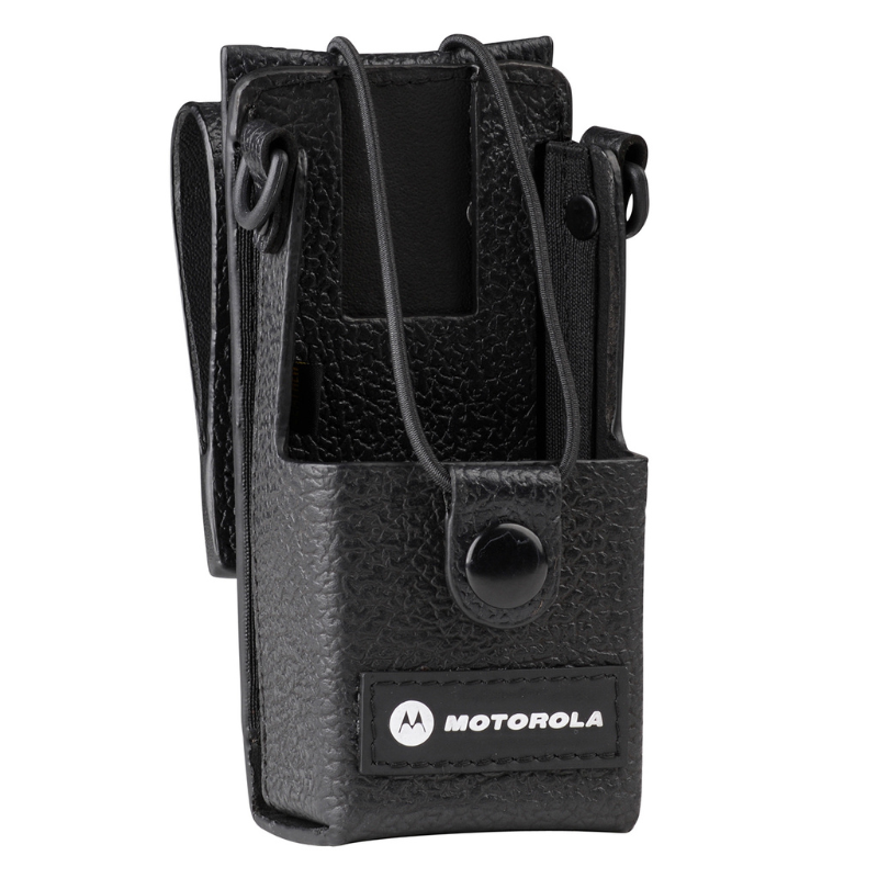 Motorola RLN5385B Hard Leather Carry Case with Swivel Belt Loop.