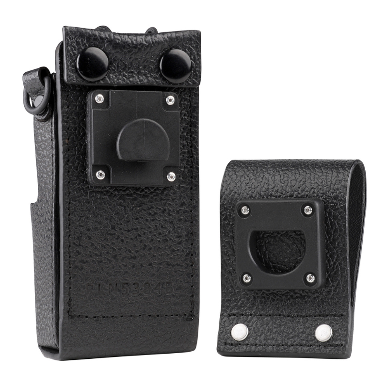 Motorola RLN5385B Hard Leather Carry Case with Swivel Belt Loop.