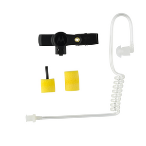 Motorola RLN6230A Extreme Noise Kit Includes Foam Earplugs With Acoustic Tube Black.