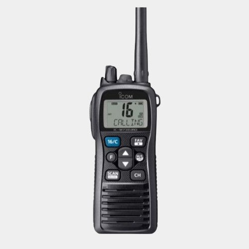Icom IC-M73 Euro / IC-M73 Plus Professional VHF Waterproof Handheld Two-Way Radio.