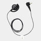 Motorola BDN6720A 1-Wire Ear Hook Receive Only In Black.