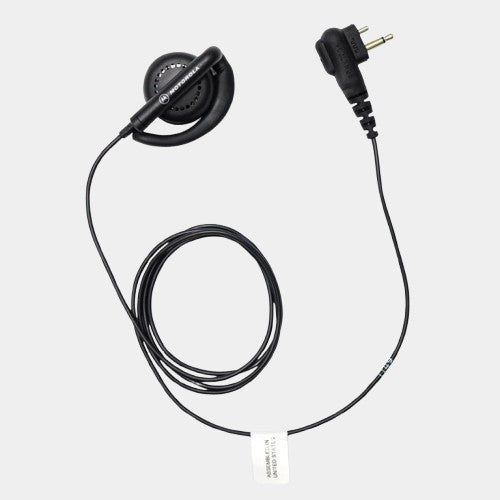 Motorola BDN6720A 1-Wire Ear Hook Receive Only In Black.