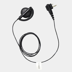 Motorola BDN6720A 1-Wire Ear Hook Receive Only In Black.