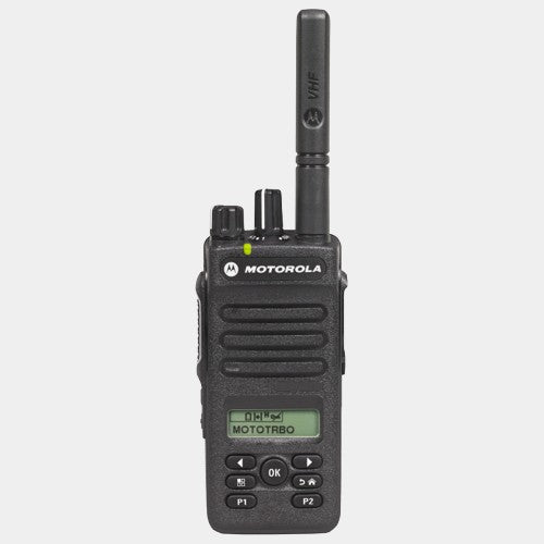 Motorola DP2600E Mototrbo Handheld Two-Way Radio.