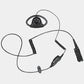 Motorola PMLN6757A Adjustable D-Shape Earpiece with Inline Microphone and PTT.